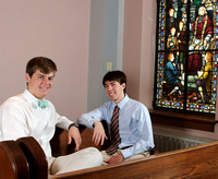 Central Catholic Senior Photoshoot Featuring Gabe and Luke